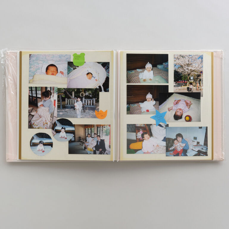 写真アルバムのDVDにスキャンサービス