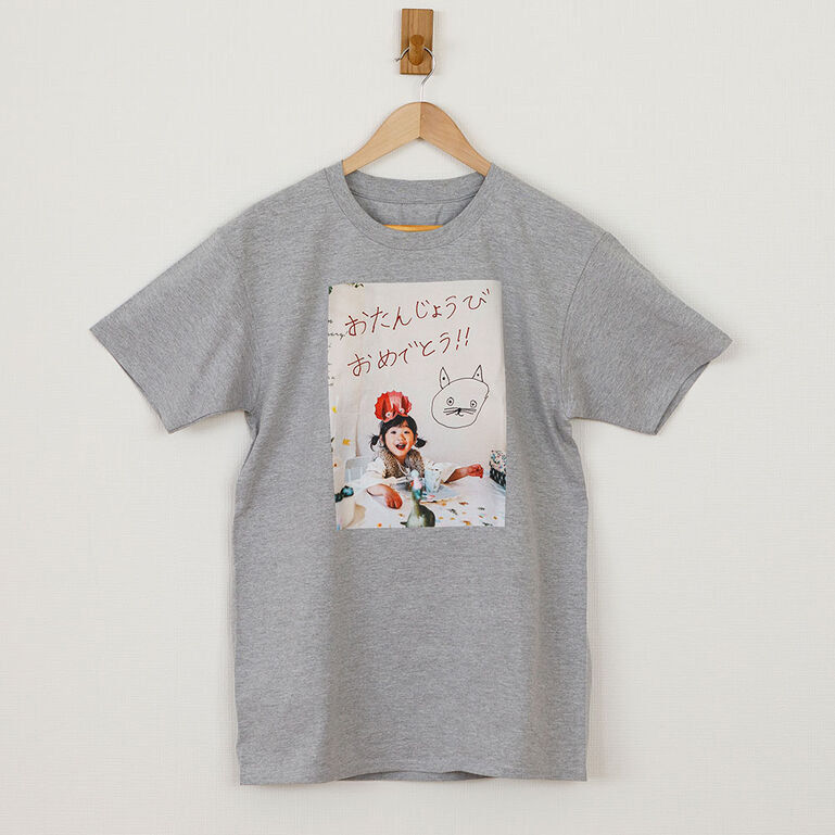 写真プリントで作るオリジナルTシャツ