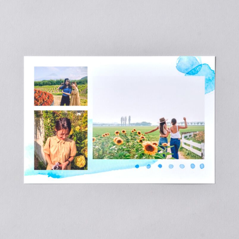 デザインコラージュプリント| 写真のネットプリントサービスなら【富士