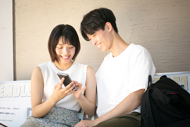 振り返ると、笑顔の写真ばかり。彼といる私が、一番、私らしくて好き。