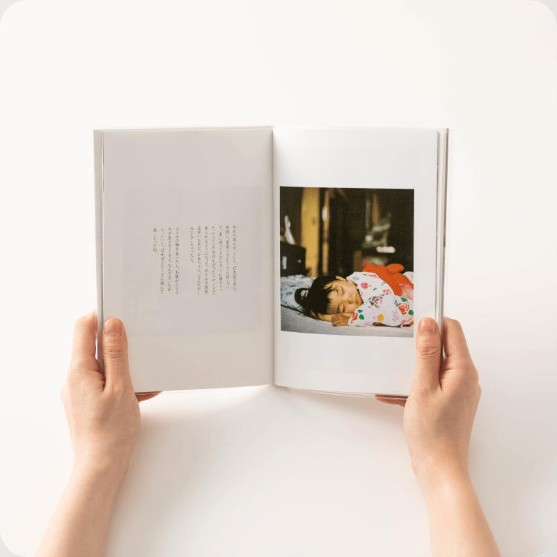 PhotoZINE BOOKタイプの製品イメージ01