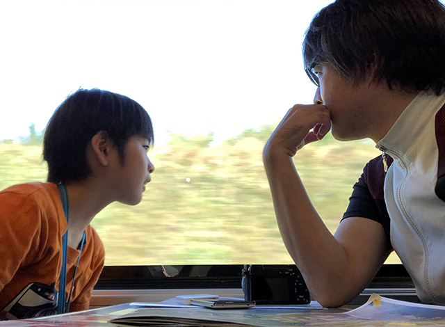 「自分の写真と、息子の写真のコラボレーション。どんなカレンダーができるんだろう？」