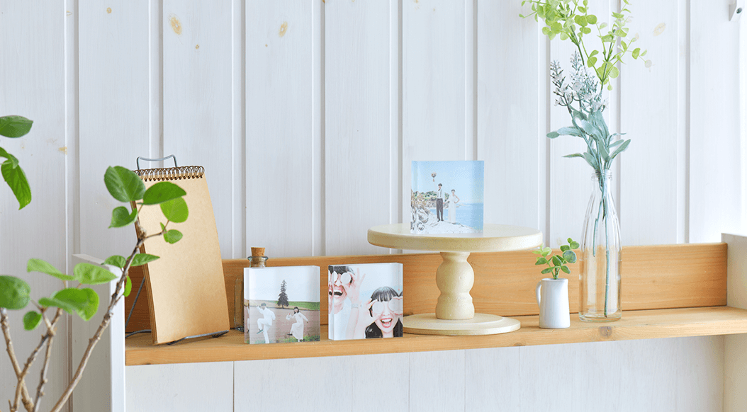 メッセージが書ける写真プリント