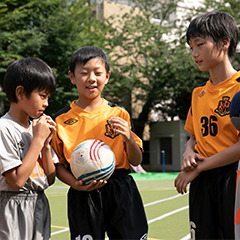 子どもたちのベストショットを集めるためにパパ・ママも頑張りました！