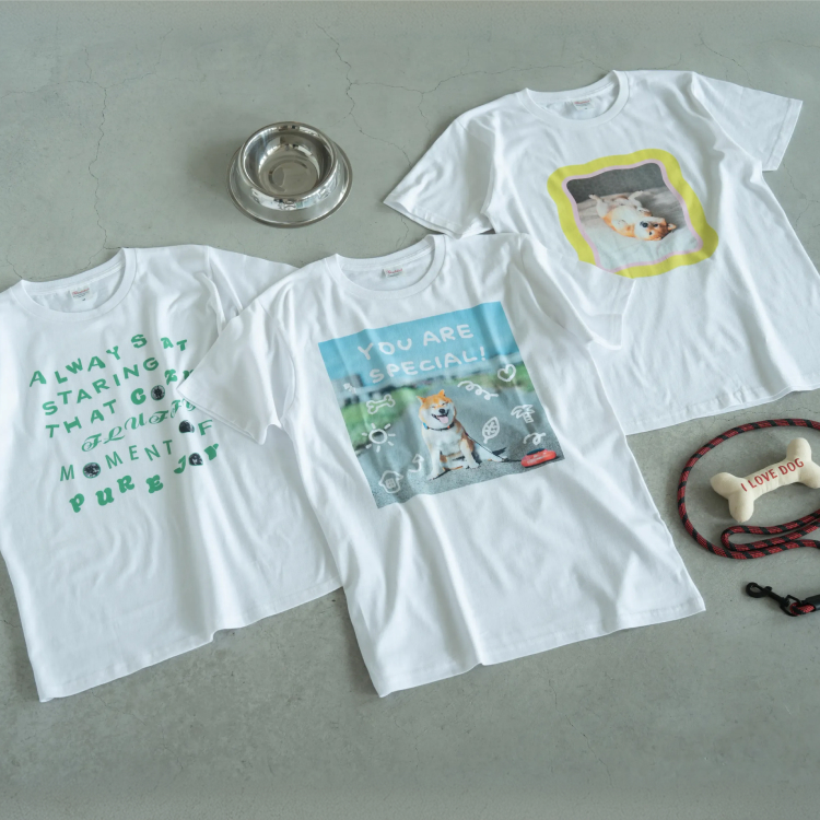 オリジナルデザインのTシャツ