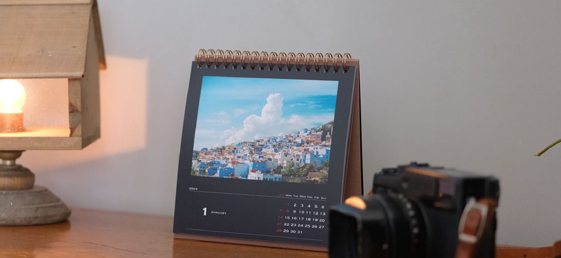お気に入りの風景写真を、お洒落なオリジナルカレンダーに