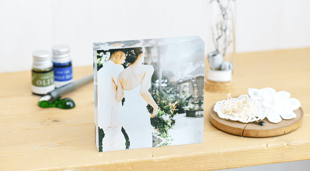 メッセージが書ける写真プリント