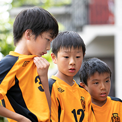 子どもたちのベストショットを集めるためにパパ・ママも頑張りました！