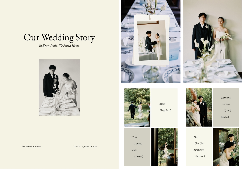 結婚式の写真を記念に残す。ウェディングフォト特集｜富士フイルム公式