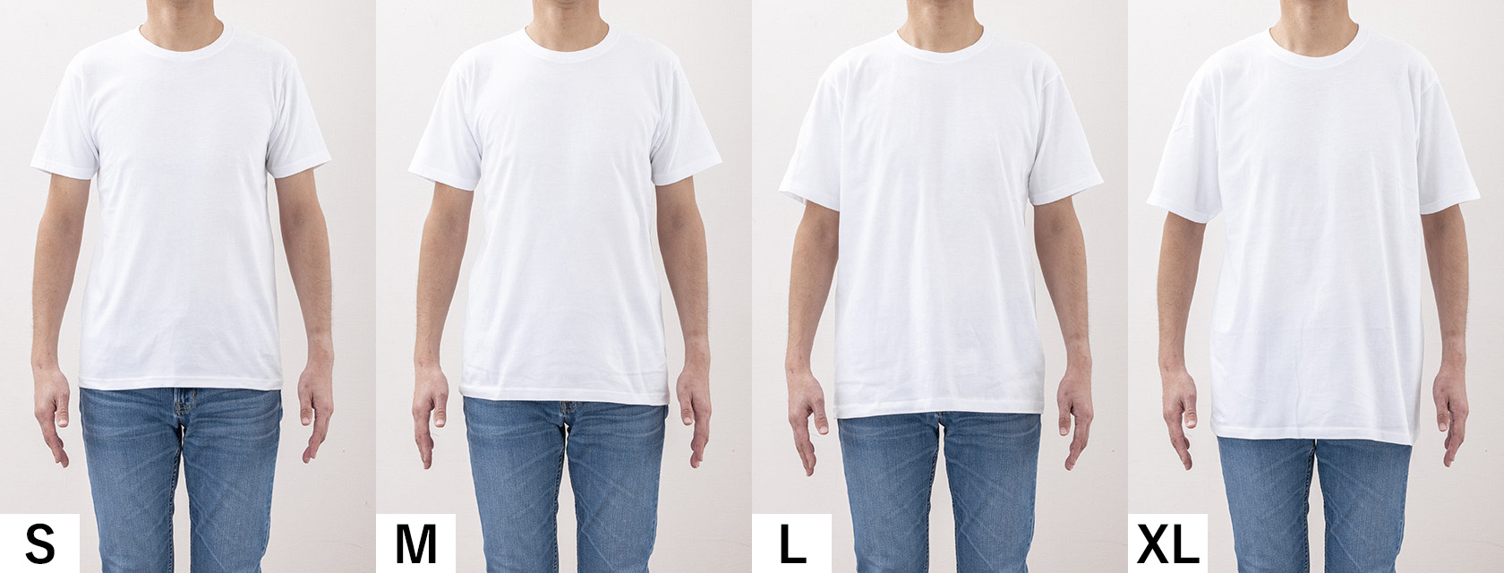 写真：メンズ S、M、L、XL
